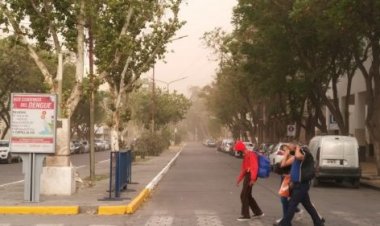 Temperaturas bajas y viento sur para este viernes