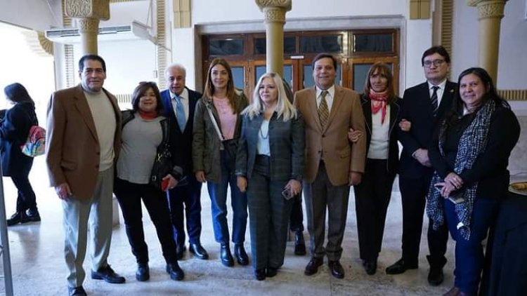 La Corte de Justicia agasajó a periodistas