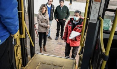 Gobierno salió a controlar el funcionamiento de las rampas en unidades de RedTulum