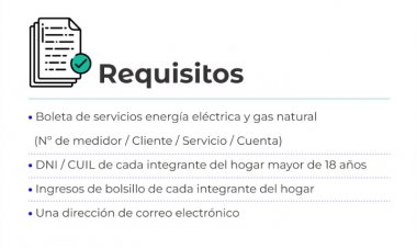 Capital: 18 puntos de asesoramiento para solicitar el subsidio de la luz y gas