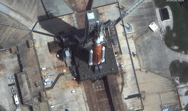 Misión Artemis I: la NASA suspendió el despegue su cohete gigante a la Luna debido a un problema con uno de los motores