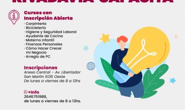 Rivadavia capacita a los vecinos