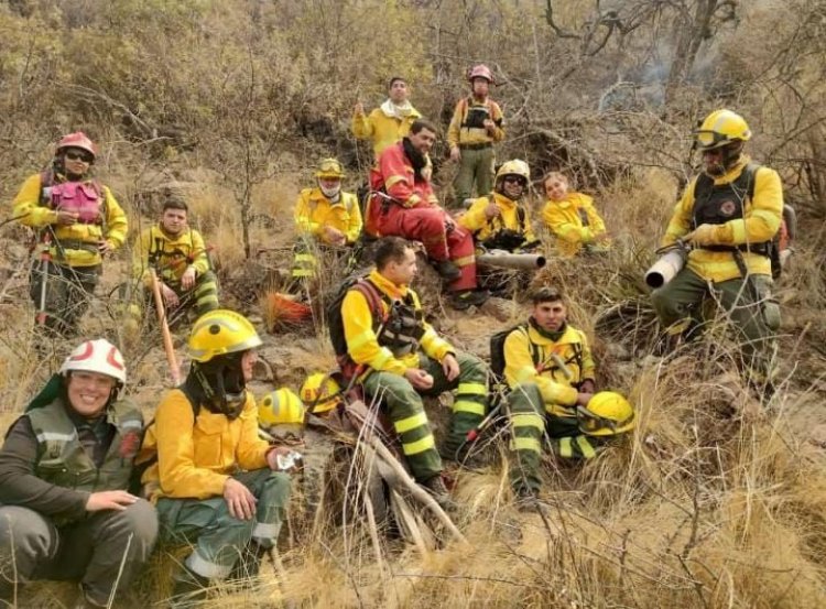 Los focos de incendios en Valle Fértil han sido contenidos
