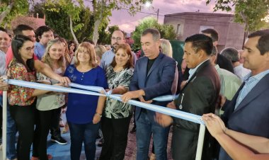 Remodelación total de la plaza del barrio Orlando Marino