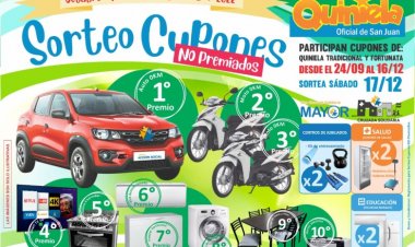Un auto y dos motos, para el sorteo final de Cupones no premiados de la Caja de Acción Social