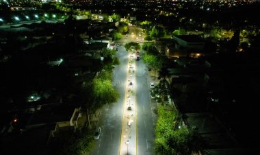 Capital llegó a las 100 zonas de recambio de luz blanca por el sistema LED