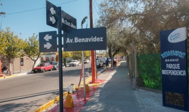    El Barrio Parque Independencia se embellece con un nuevo Portal de Ingreso