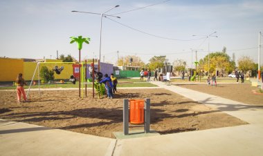 El Barrio Villa Paula cuenta con su primera plaza   