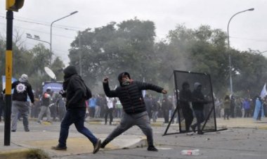 Las duras imágenes que dejaron las protestas en Jujuy
