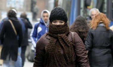 La sensación térmica de este martes fue de -4°C