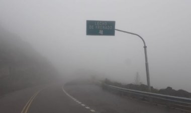 La neblina complica el tránsito  en algunas rutas de San Juan