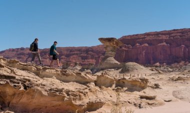Los turistas eligieron Ischigualasto para disfrutar las vacaciones