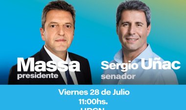 Agenda de Sergio Massa en San Juan