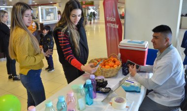 Realizaron controles nutricionales a los empleados del Centro Cívico