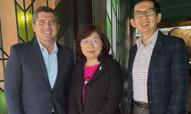 Orrego se reunió con la embajadora de Taiwan