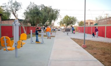 Baistrocchi inauguró nueva plaza en el Consorcio Libertador donde había un basural