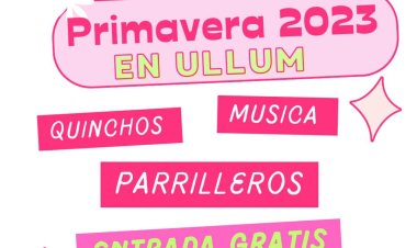 Día de la primavera y del Estudiante en Ullum