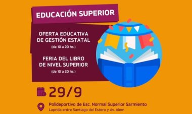 Se desarrolla la Feria del libro y oferta educativa de Nivel Superior