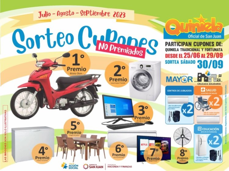 Se viene un nuevo sorteo de Cupones no Premiados