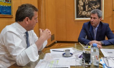 El gobernador Uñac se reunió con el ministro Massa