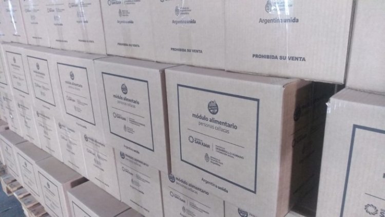 Nueva entrega de módulos para personas con celiaquía