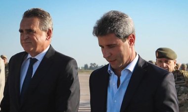 Agustín Rossi, Jefe de Gabinete de Nación y candidato a vicepresidente, visita San Juan