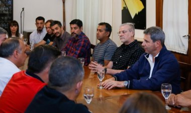 El gobernador recibió al secretario general de UPCN Regional San Juan