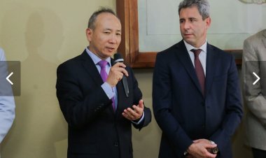 Uñac recibió al embajador de la República Popular China