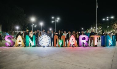 Cristian Andino hizo un balance de su gestión colmada de obras que benefician a los sanmartinianos