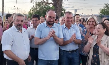 Fabián Martín inauguró su última obra como intendente