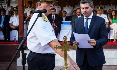 Eduardo Lirola, fue puesto en función como nuevo jefe de la Policía de San Juan