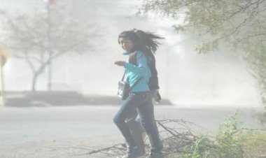 Se esperan vientos intensos para hoy