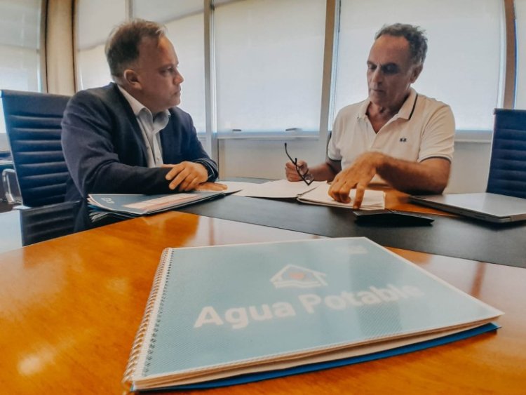 El ministro Perea, recibió al nuevo presidente de OSSE