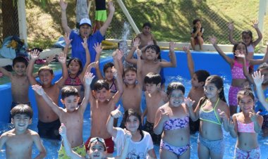 2500 personas disfrutan de las colonias en Albardón, Angaco y San Martín