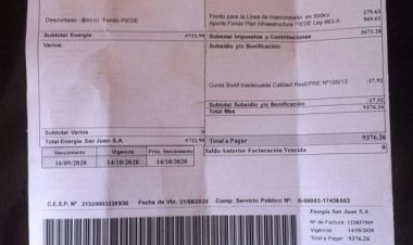 El aumento en la factura de la luz será de al menos 118%