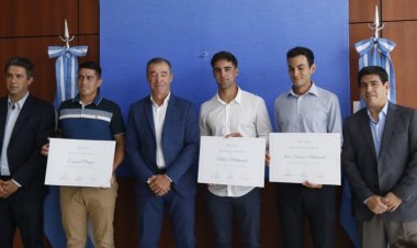 Deportistas sanjuaninos fueron reconocidos en la Legislatura Provincial