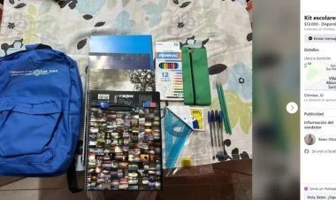 Vergüenza: Venden kit escolares sociales por la redes sociales