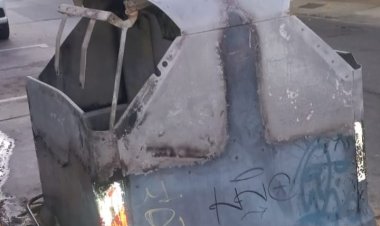 Incendiaron dos contenedores en Capital