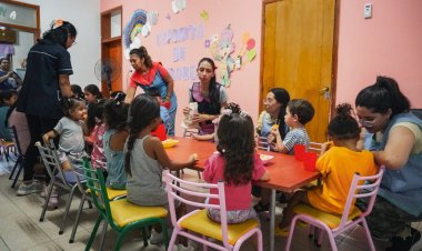 Más de un centenar de chicos concurren a los Jardines de Cosecha en Pocito