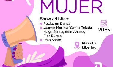 Pocito conmemora el 8M con un gran espectáculo musical