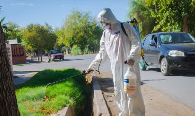 Caucete combate el Dengue con operativos de fumigacion