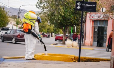 Continúa el Operativo de Fumigación en Pocito