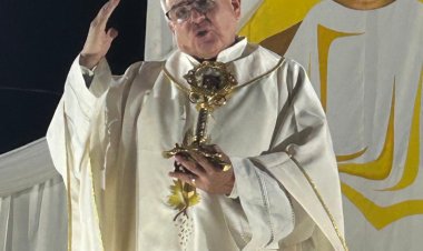 Una multitud celebró misa entorno a las reliquias del Santo Cura Brochero