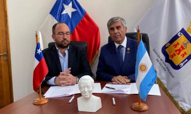 Rivadavia firmó un acuerdo de integración con Vicuña