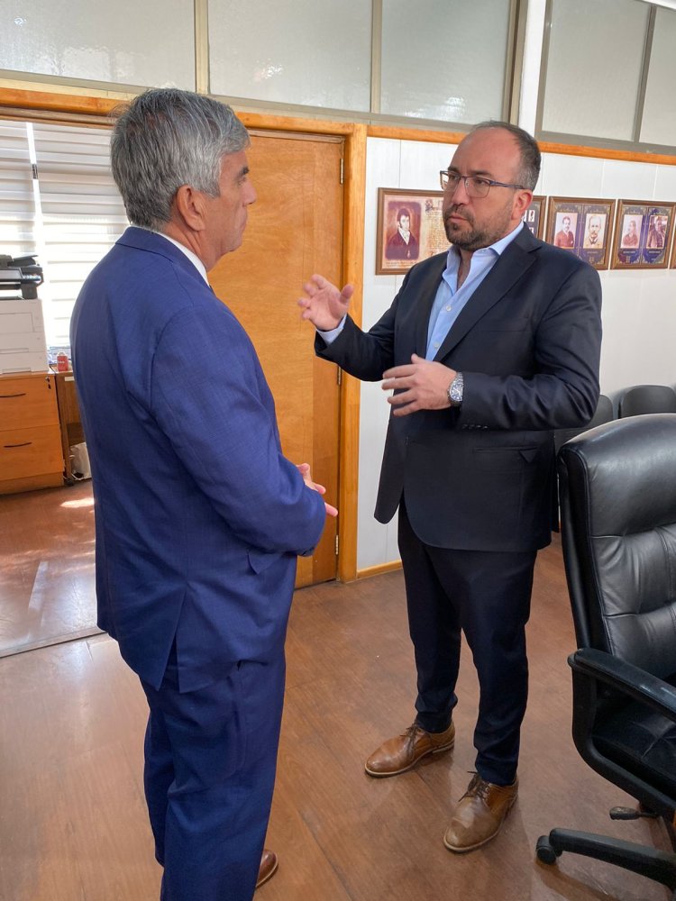 Rivadavia firmó un acuerdo de integración con Vicuña