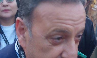 El gobernador Quintela en la Expo San Juan Minera