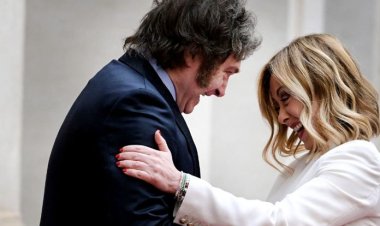 Milei llegó a Italia para la cumbre del G7