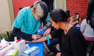 Campamento Sanitario en el Barrio Candelaria: atención primaria, gratuita y accesible