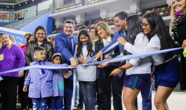 El gobernador Orrego participó de la Feria Provincial de Ciencias