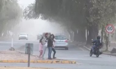 Alerta amarilla por viento Zonda